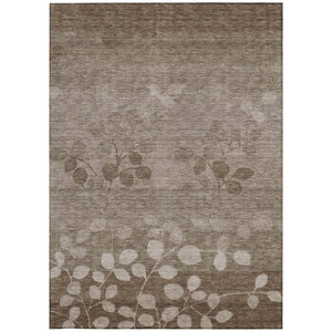 HomeRoots 5' Versatile Floral Indoor Outdoor Area Rug - Durable, Washable, and Perfect for High-Traffic Spaces 8' X 10' 625214