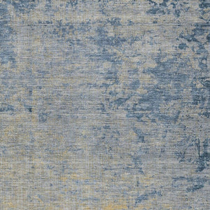 HomeRoots 5' Stylish Navy Blue and Beige Abstract Indoor Outdoor Area Rug for Versatile Home Décor Use 9' X 12' 625227