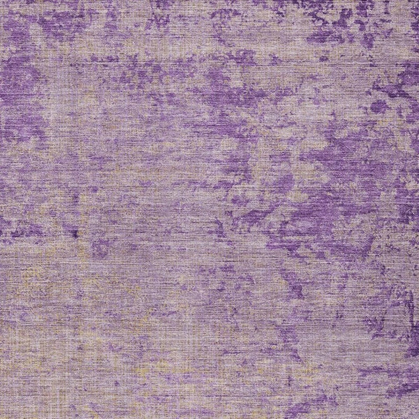 HomeRoots 5' Purple and Beige Abstract Area Rug - Durable, Washable Design for Indoor and Outdoor Spaces 5' X 8' 625230