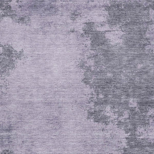 HomeRoots 9' X 12' Stylish Purple and Gray Abstract Washable Area Rug for Indoor & Outdoor Spaces, Easy Care 625287