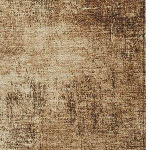 HomeRoots 8' X 10' Beige and Brown Abstract Area Rug - Stylish, Washable, Indoor/Outdoor, Pet-Friendly Design 625298