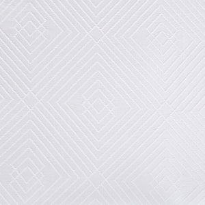 English Elm 1-piece Jacquard Polyester Coverlet Tailored Knife-edge Finish for Full Queen Beds B035P437496