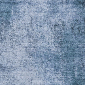 HomeRoots 10' Modern Blue & Sky Blue Abstract Washable Area Rug – Durable Indoor/Outdoor, Easy Care & Stylish 625306
