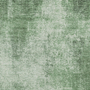 HomeRoots 5' Green & Charcoal Abstract Washable Area Rug - Durable, Stylish for Indoor & Outdoor Use, Easy Care! 625308