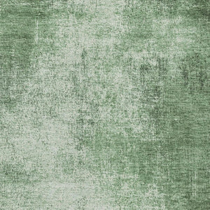 HomeRoots 8' X 10' Green and Charcoal Abstract Rug - Stylish, Durable, Washable for Indoor & Outdoor Spaces! 625310