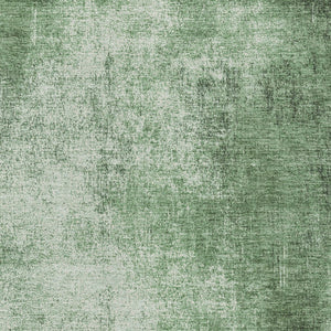 HomeRoots 9' X 12' Washable Green and Charcoal Abstract Area Rug for Indoor/Outdoor Durability and Style 625311