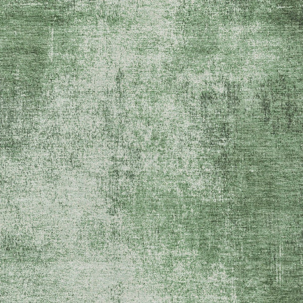 HomeRoots 10' Abstract Washable Indoor Outdoor Area Rug - Green & Charcoal Modern Design, Durable & Stylish 625312