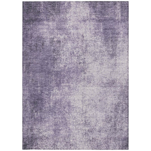 HomeRoots 5' X 8' Stylish Lavender & Lilac Abstract Washable Area Rug for Indoor/Outdoor Versatility & Durability 625314