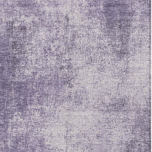 HomeRoots 8' X 10' Abstract Lavender and Lilac Washable Rug - Indoor/Outdoor, Durable & Easy-Care Design 625316