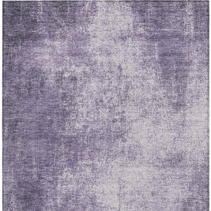 HomeRoots 9' X 12' Lavender & Lilac Abstract Washable Rug - Stylish, Durable, Ideal for Indoor & Outdoor Use 625317