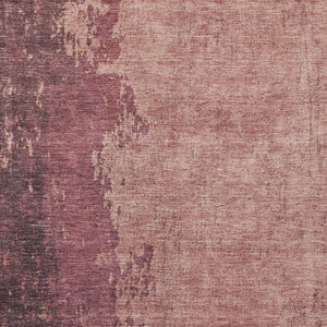 HomeRoots 8' Coral and Mauve Abstract Area Rug – Stylish, Washable Indoor/Outdoor Design for Modern Spaces! 625334