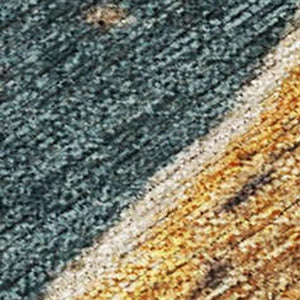 HomeRoots 8' X 10' Stylish Washable Indoor Outdoor Area Rug – Durable Abstract Design for High-Traffic Spaces 625424