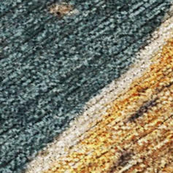 HomeRoots 8' X 10' Stylish Washable Indoor Outdoor Area Rug – Durable Abstract Design for High-Traffic Spaces 625424