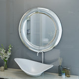 Christopher Knight Home® - Noble House - Faron Glam Circular Wall Mirror