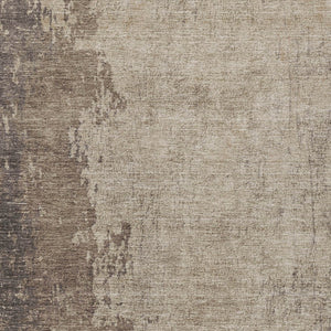 HomeRoots 9' X 12' Taupe and Beige Abstract Area Rug - Stylish, Washable, Indoor/Outdoor Use, Durable Design 625575