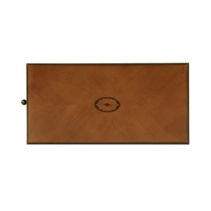 Butler Specialty Company Andre Elegant Wood End Table With Curved Legs And Functional Drawer Storage Medium Brown Rubberwood,Mdf,Acacia,Pine,Plywood 6256101-butler