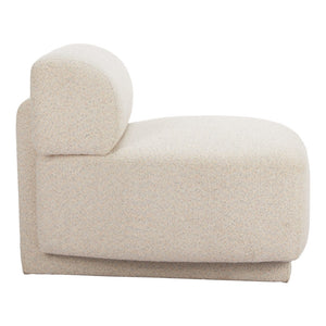 HomeRoots 34" Beige Upholstered Side Chair - Modern Comfort With Durable Design for Any Space, No Assembly Needed! 625665