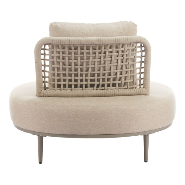 HomeRoots 43" Beige Fabric Side Chair - Modern Comfort with Slipcover, Durable Frame & Soft Cushioning for Any Room 625666