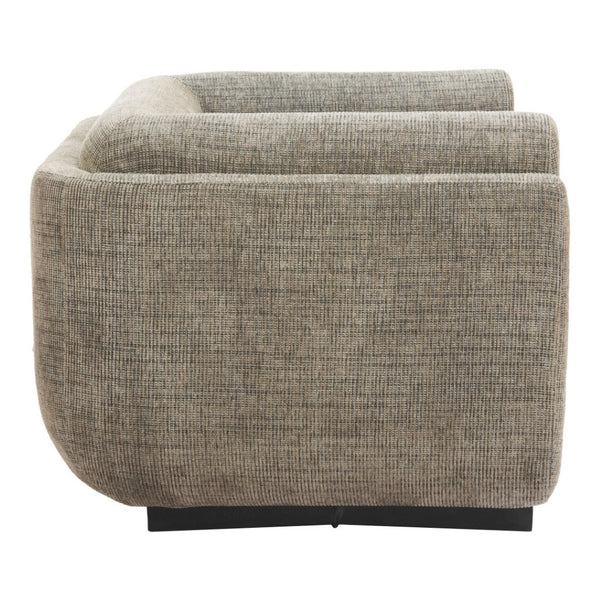 HomeRoots 41" Modern Green Upholstered Arm Chair with Black Accents - Fully Assembled Comfort for Any Space 625667