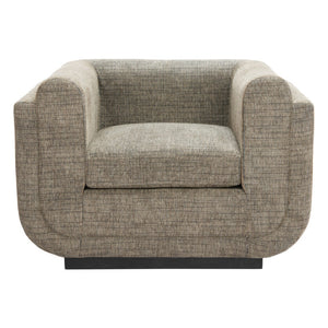 HomeRoots 41" Modern Green Upholstered Arm Chair with Black Accents - Fully Assembled Comfort for Any Space 625667