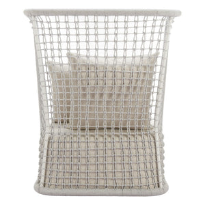 HomeRoots 37" Beige and Black Fabric Side Chair - Modern Accent with Slipcover, Durable Frame & Plush Comfort 625668