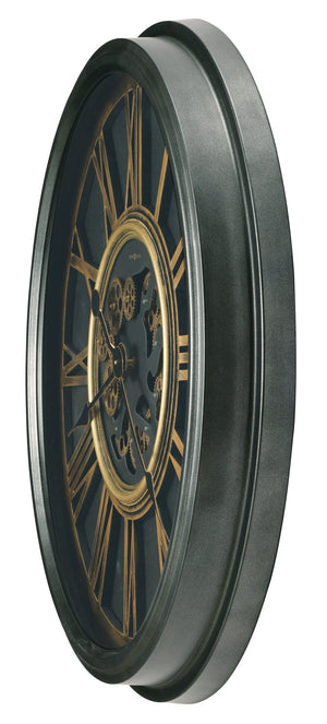 Hekman Furniture 625837 Agnes Gallery Wall Clock By Howard Miller - Elegant 33.5" Decorative Timepiece For Home Or Office  Agnes Wall Clock 625837