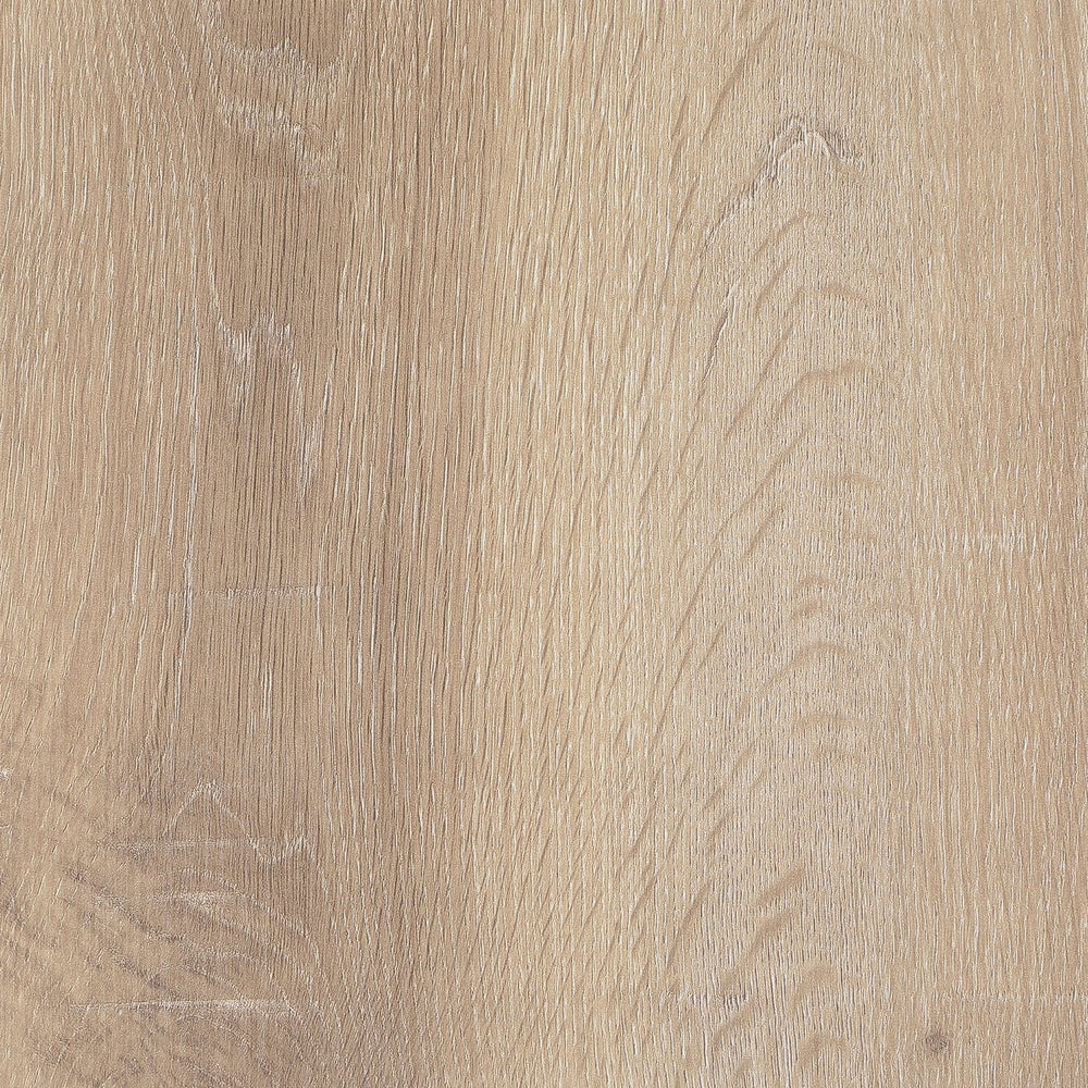 English Elm Hanover 53" Light Brown Composite Wood Dining Table with Flared V Metal Legs, Modern Melamine Finish B062S00608