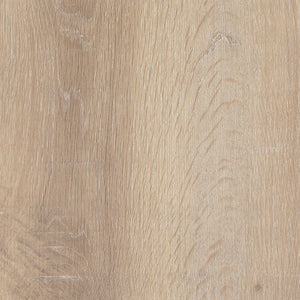 English Elm Hanover 53" Light Brown Composite Wood Dining Table with Flared V Metal Legs, Modern Melamine Finish B062S00608