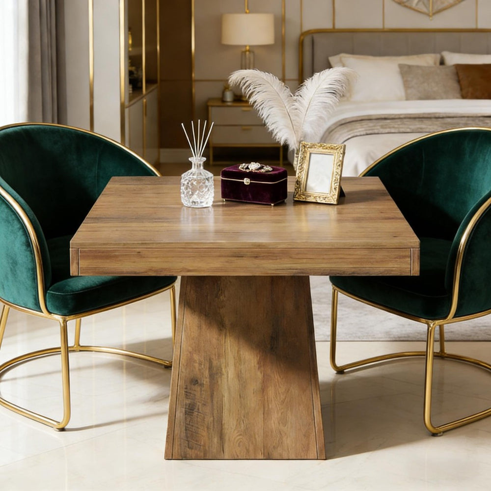 English Elm 2-tier Round Coffee Table Engineered Wood Top Arc Steel Legs Living Room Accent T3971P453268