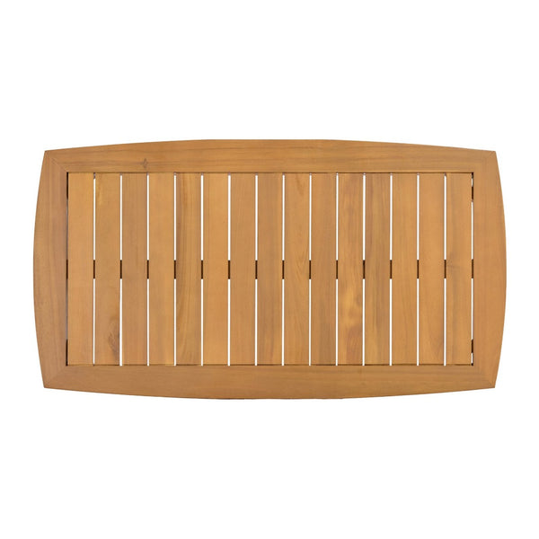 English Elm 4-piece Outdoor Seating Set Solid Acacia Wood Woven Rope Resort Patio Lounge N768P381012L_2_N768P381013L