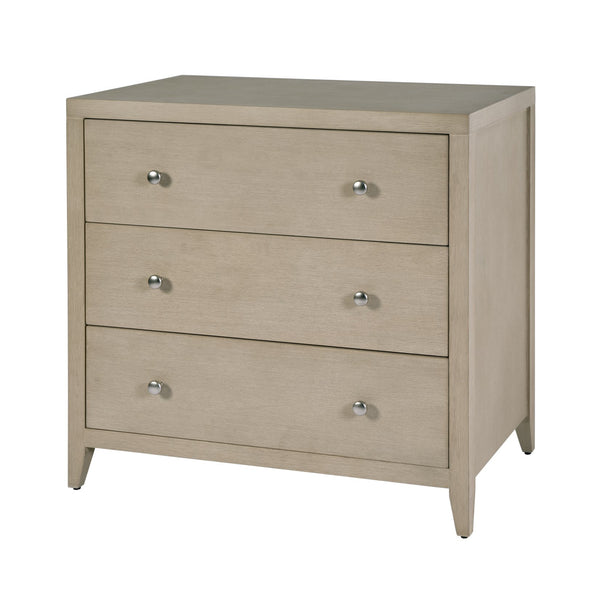 Butler Specialty Company Dana Modern 3 Drawer Chest for Stylish Storage in Bedrooms and Guest Suites