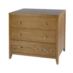 Butler Specialty Company Dana Modern 3 Drawer Chest for Stylish Storage in Bedrooms and Guest Suites