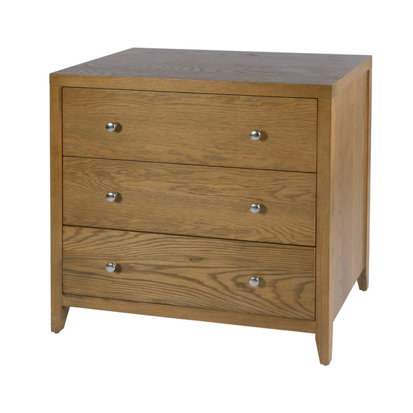 Butler Specialty Company Dana Modern 3 Drawer Chest for Stylish Storage in Bedrooms and Guest Suites