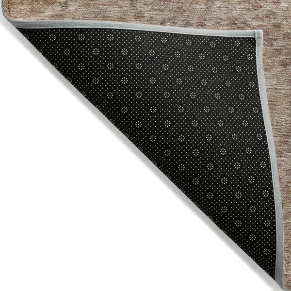 HomeRoots 9' X 12' Copper Medallion Washable Indoor/Outdoor Rug – Durable, Stain-Resistant & Elegant Design! 626072