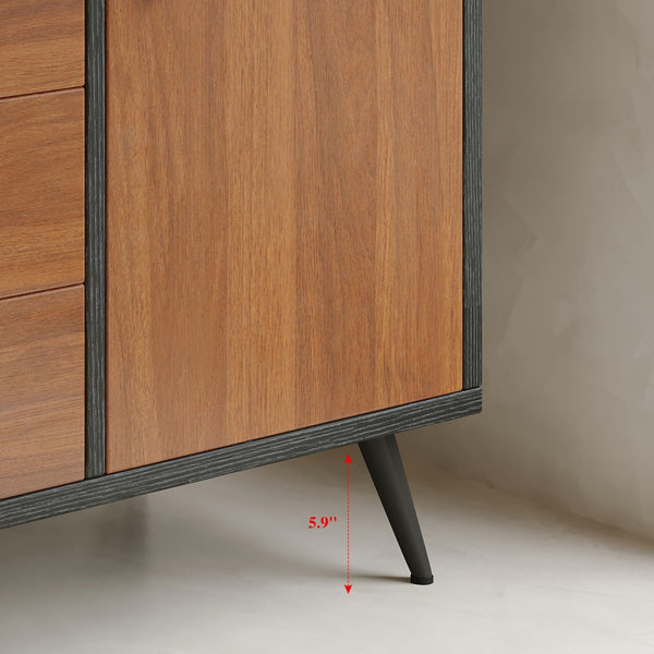 English Elm 29.9" Floating Bathroom Vanity Sintered Stone Top Soft Close Drawers Bronze Gold Hardware Black,Gold,Walnut,White W3136S00044