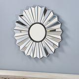 Christopher Knight Home® - Noble House - Jacques Glam Flower Wall Mirror