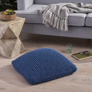 Christopher Knight Home® - Noble House - Pemberton Knitted Cotton Floor Cushion