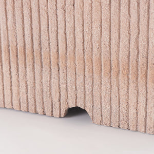 English Elm 16.15x20 Mgo Concrete Propane Tank Cover Outdoor Side Table Travertine Stone Finish N772P409038T