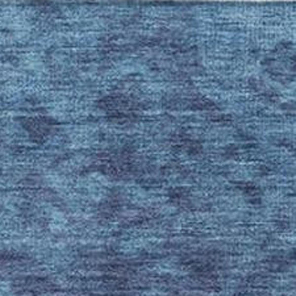 HomeRoots 5' Denim Blue and Ivory Damask Area Rug – Elegant, Washable Indoor/Outdoor Design for Versatile Use 10' X 14' 627253