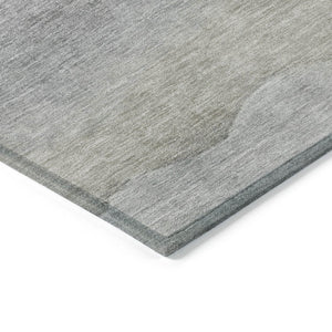 HomeRoots 5' Beige and Gray Abstract Area Rug - Stylish, Washable Indoor/Outdoor Design for High-Traffic Spaces 8' X 10' 627596