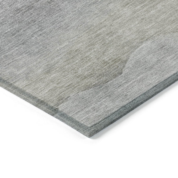 HomeRoots 5' Beige and Gray Abstract Area Rug - Stylish, Washable Indoor/Outdoor Design for High-Traffic Spaces 8' X 10' 627596