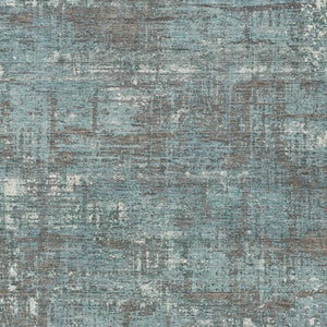 HomeRoots 5' Stylish Taupe and Teal Geometric Washable Area Rug for Indoor and Outdoor Spaces, Durable Design 10' X 14' 627730