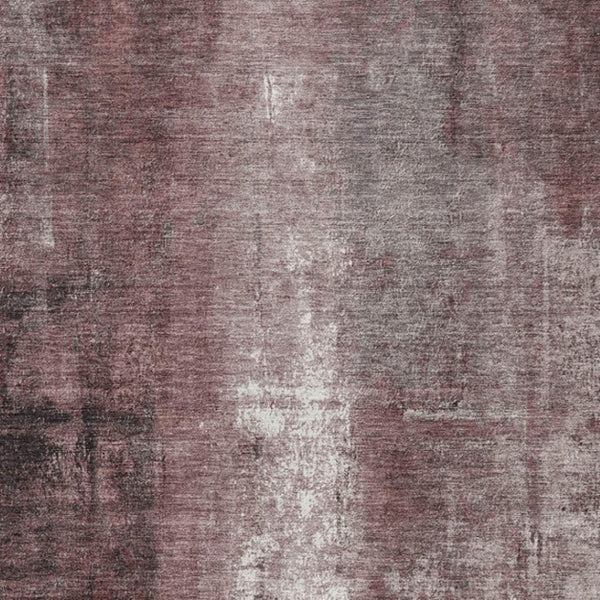 HomeRoots 5' Modern Blush and Ivory Abstract Indoor Outdoor Area Rug - Stylish, Durable, and Easy to Clean! 9' X 12' 627975