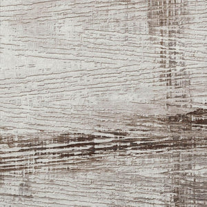 HomeRoots 5' Durable Taupe and Ivory Striped Washable Area Rug for Indoor and Outdoor Use – Easy Care! 10' X 14' 628042