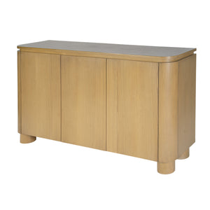 Butler Genoa 60" Rectangular Wood Sideboard - Elegant Storage Solution for Dining or Office Spaces
