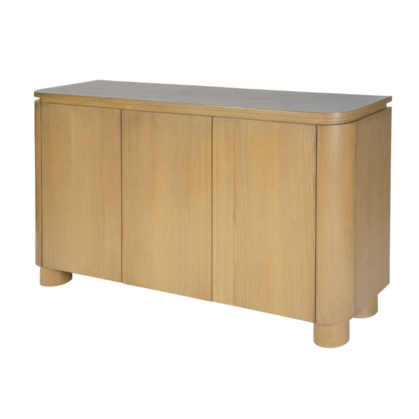 Butler Genoa 60" Rectangular Wood Sideboard - Elegant Storage Solution for Dining or Office Spaces