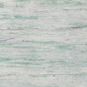HomeRoots 5' Artichoke Green and Ivory Abstract Area Rug - Stylish, Washable Design for Indoor and Outdoor Use 9' X 12' 628192