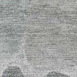 HomeRoots 5' Modern Geometric Washable Area Rug in Soft Pewter Beige and Ivory for Indoor and Outdoor Use 9' X 12' 628438