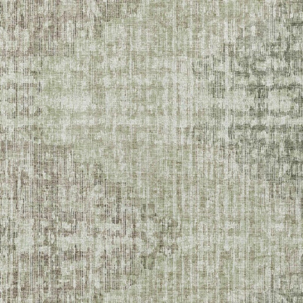 HomeRoots 5' Geometric Fern Green and Ivory Indoor Outdoor Area Rug - Stylish, Durable & Easy to Clean! 8' X 10' 628509