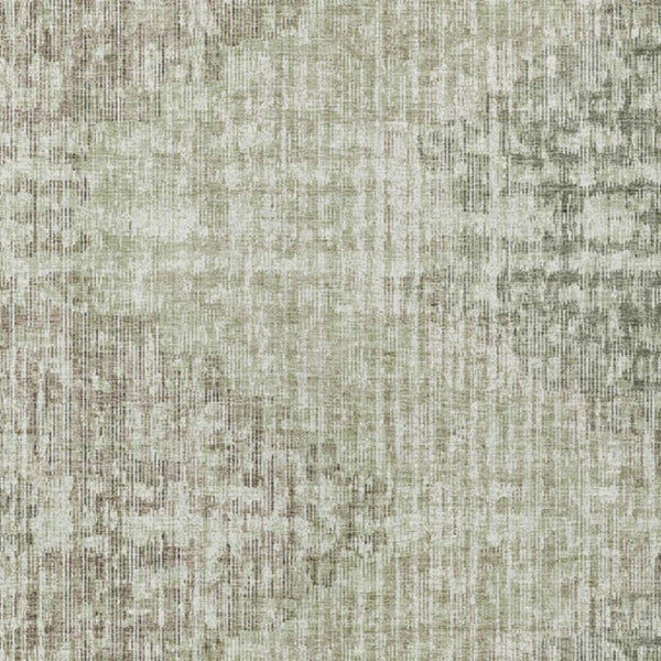 HomeRoots 5' Geometric Fern Green and Ivory Indoor Outdoor Area Rug - Stylish, Durable & Easy to Clean! 10' X 14' 628511